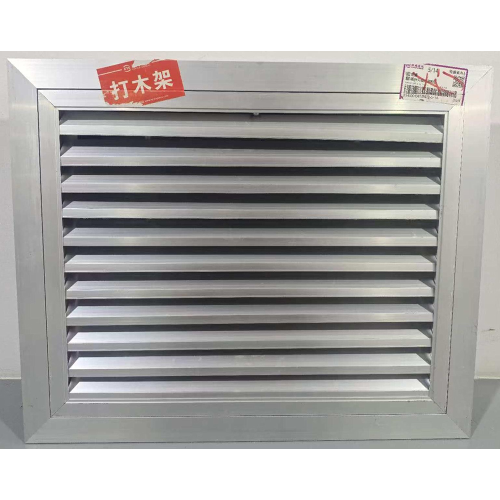 Aluminum alloy return air louvers