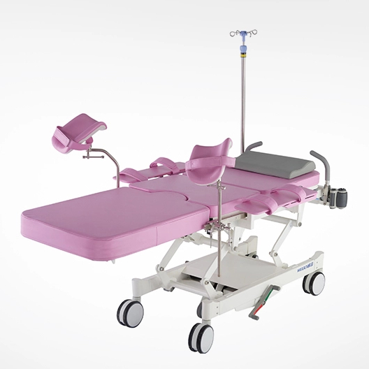 Gynecological diagnosis and treatment bed