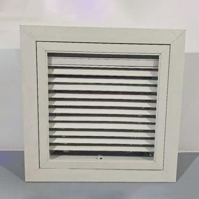 Aluminum alloy return air louvers